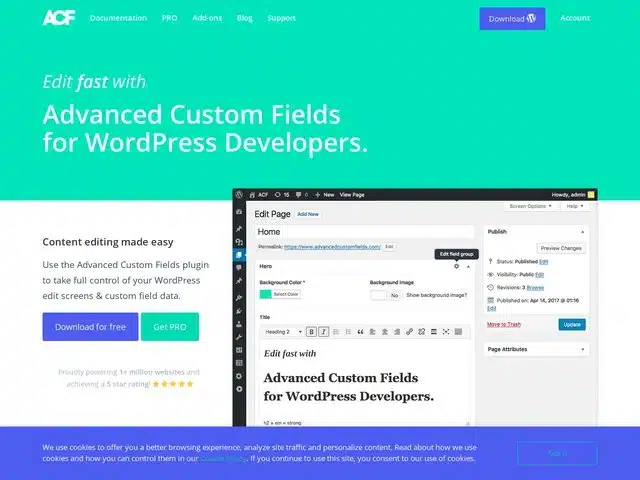 ACF pour WordPress